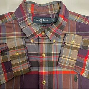 Ralph Lauren Men's Multicolor Plaid Shirt